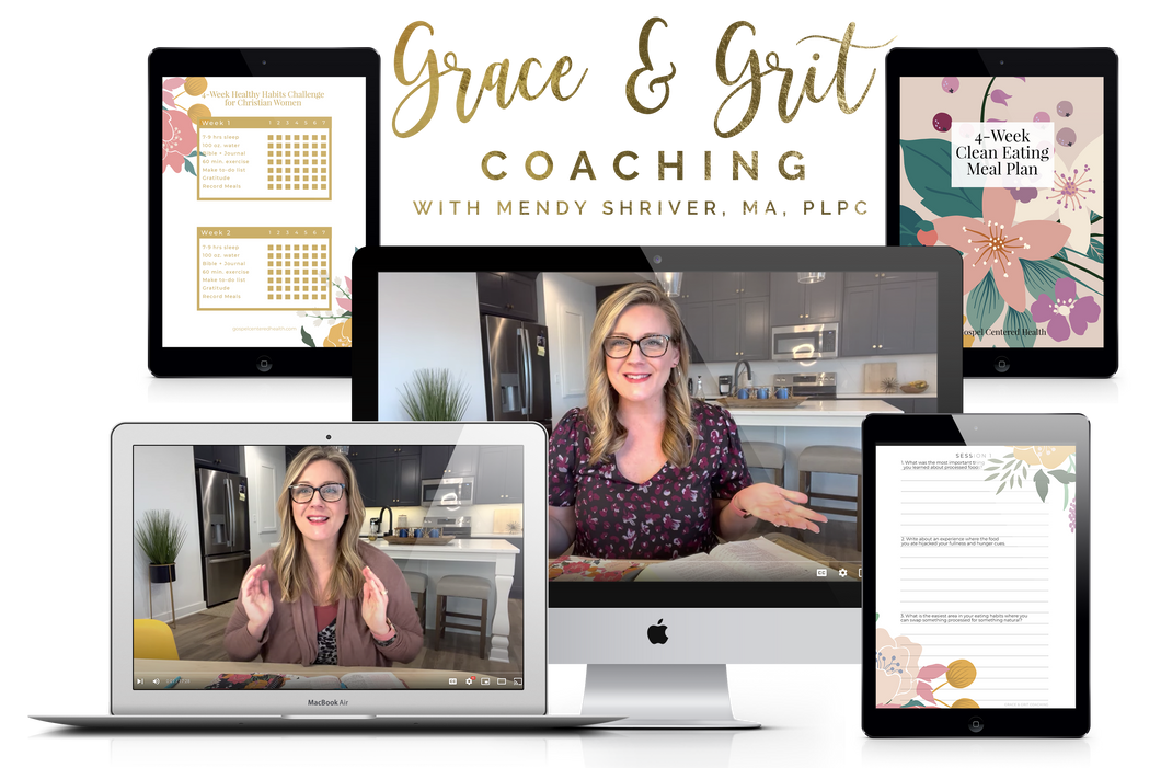 Grace & Grit Coaching—How to Stop Emotional Eating with Mendy Shriver MA, PLPC